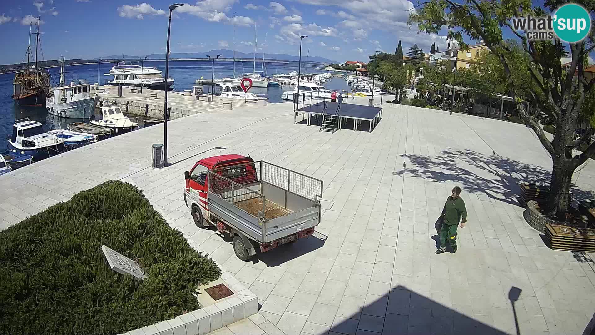 Selce webcam – Hauptplatz