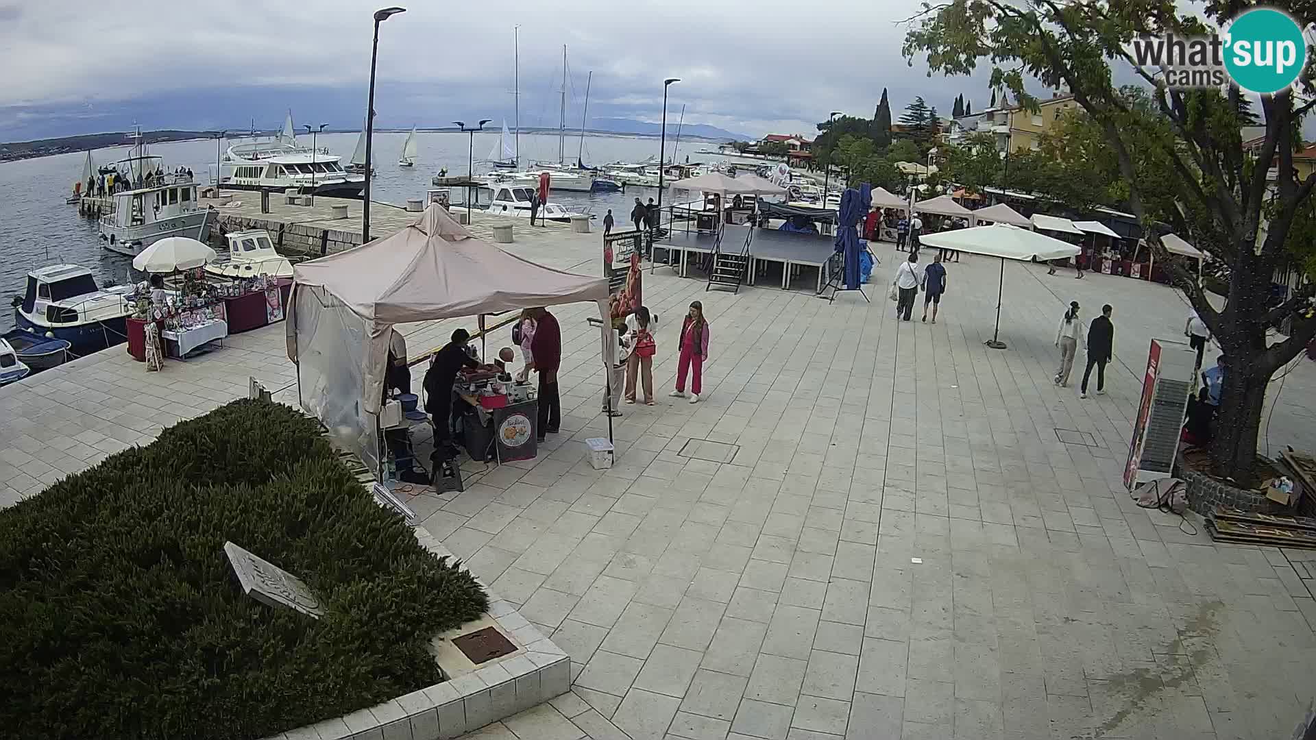Livecam Selce – main square