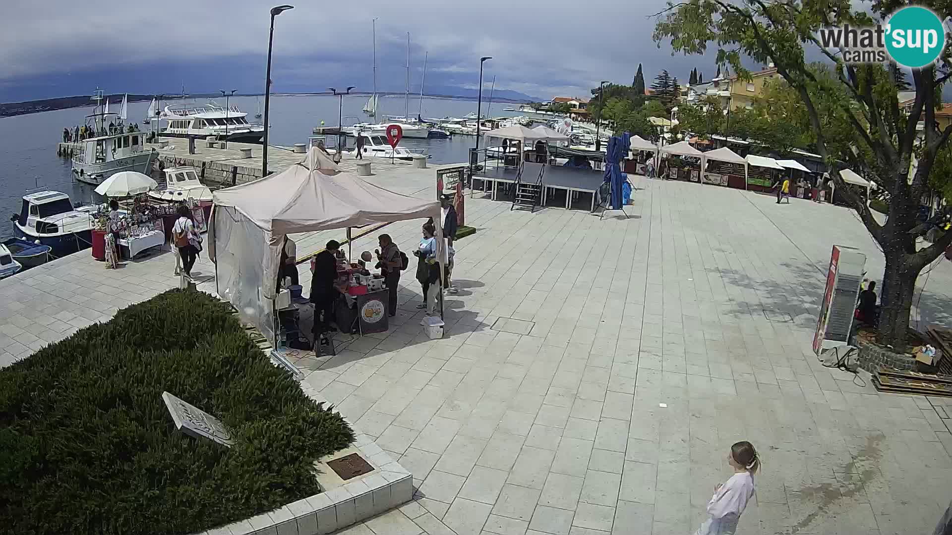 Selce webcam – Hauptplatz