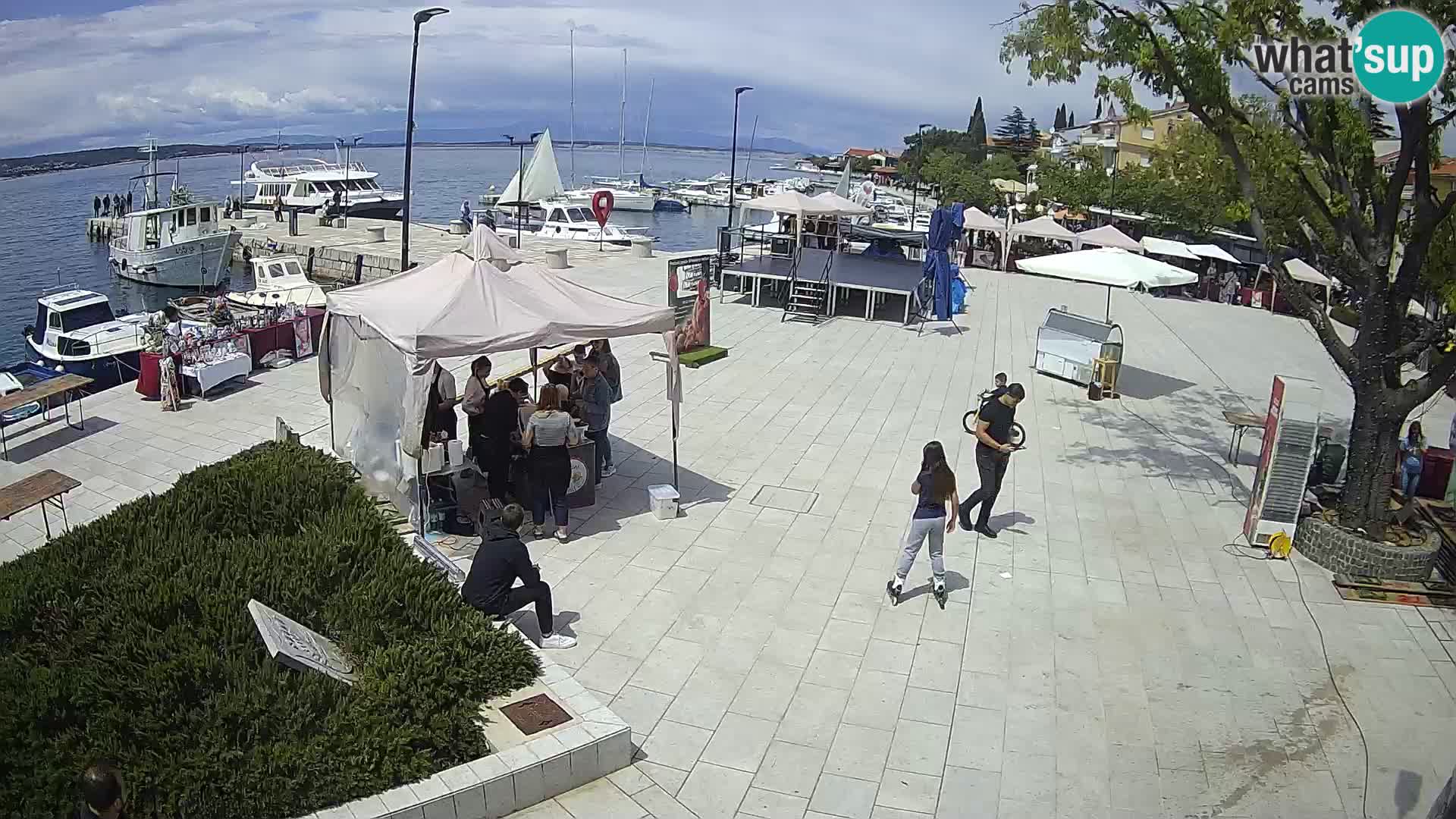 Selce webcam – Hauptplatz
