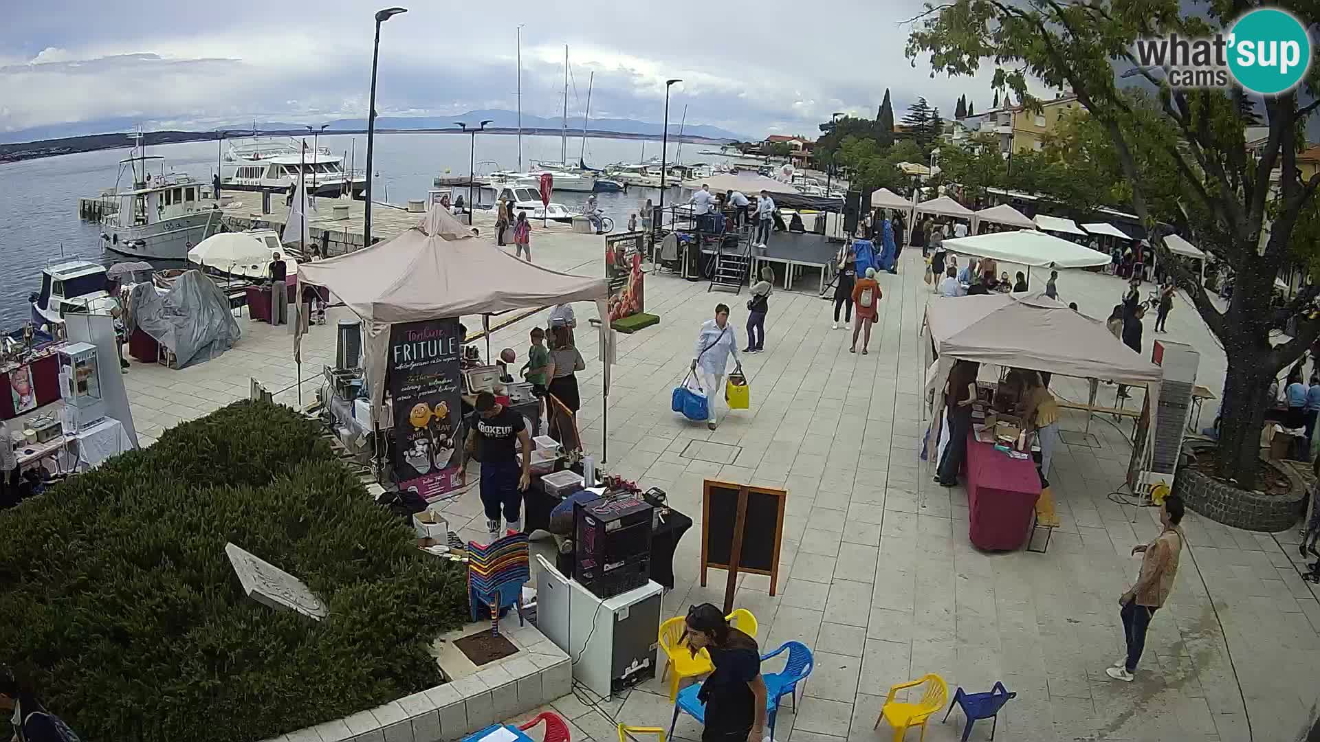 Selce webcam – Hauptplatz