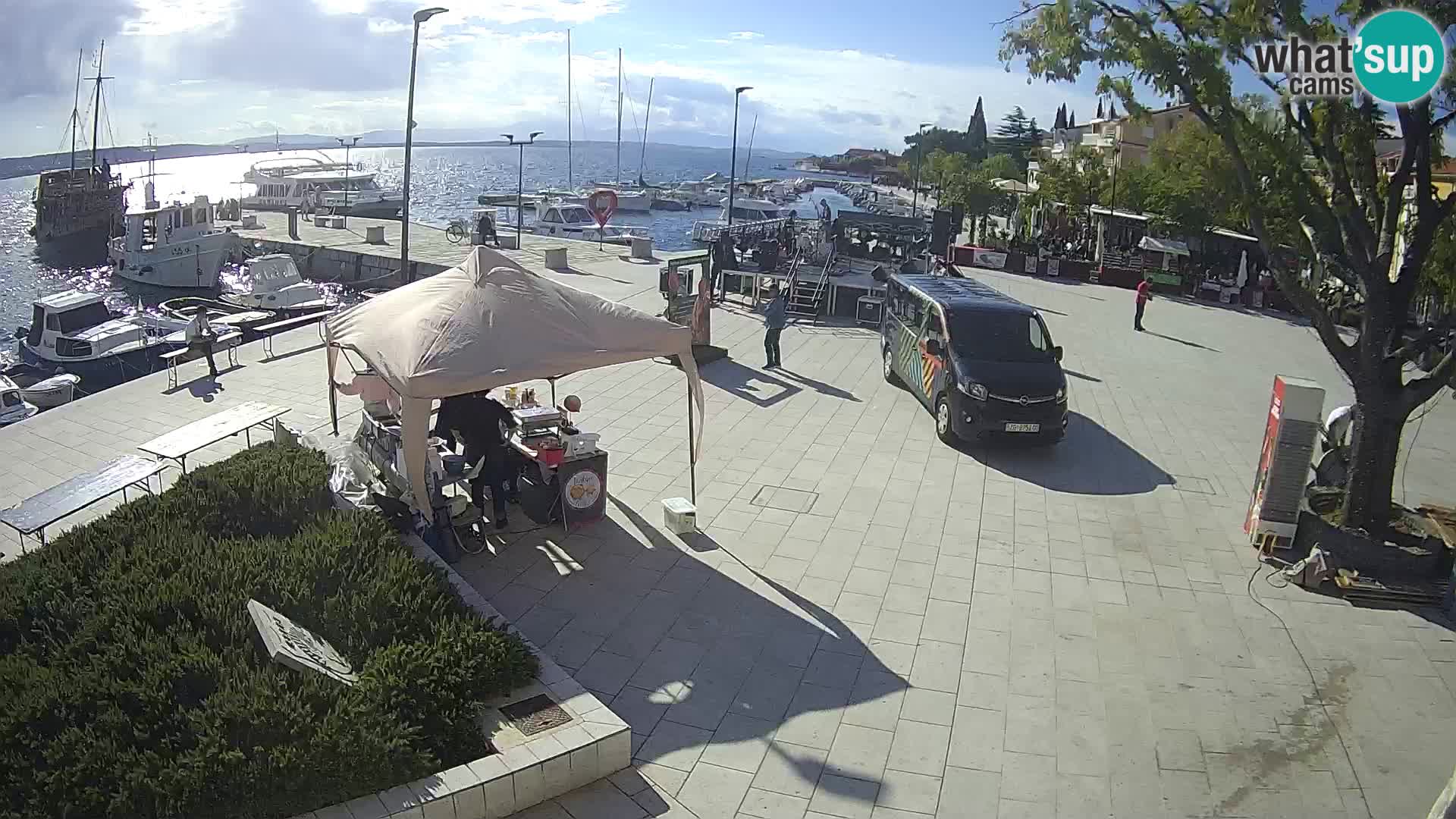 Selce webcam – Hauptplatz