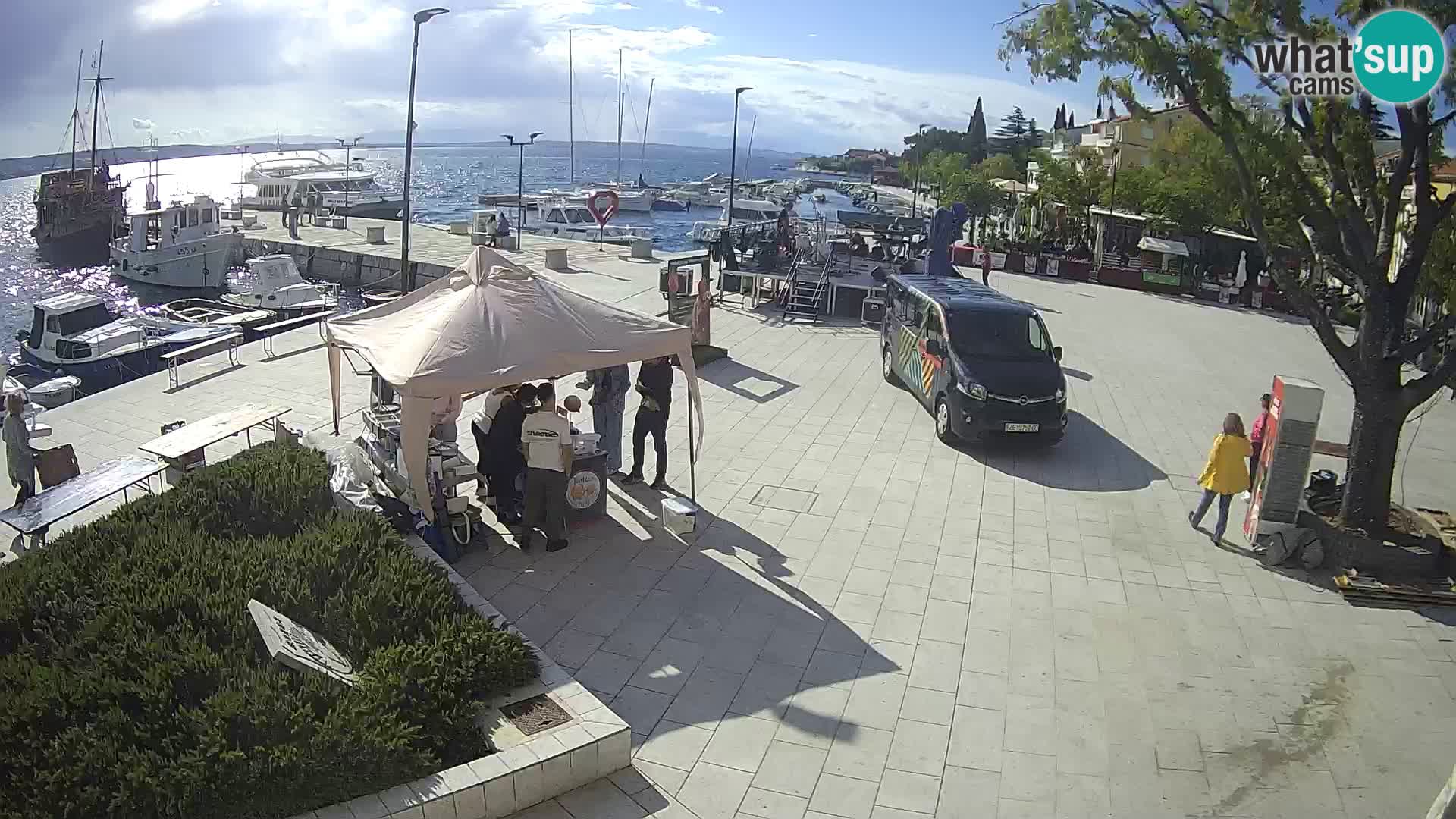 Livecam Selce – main square