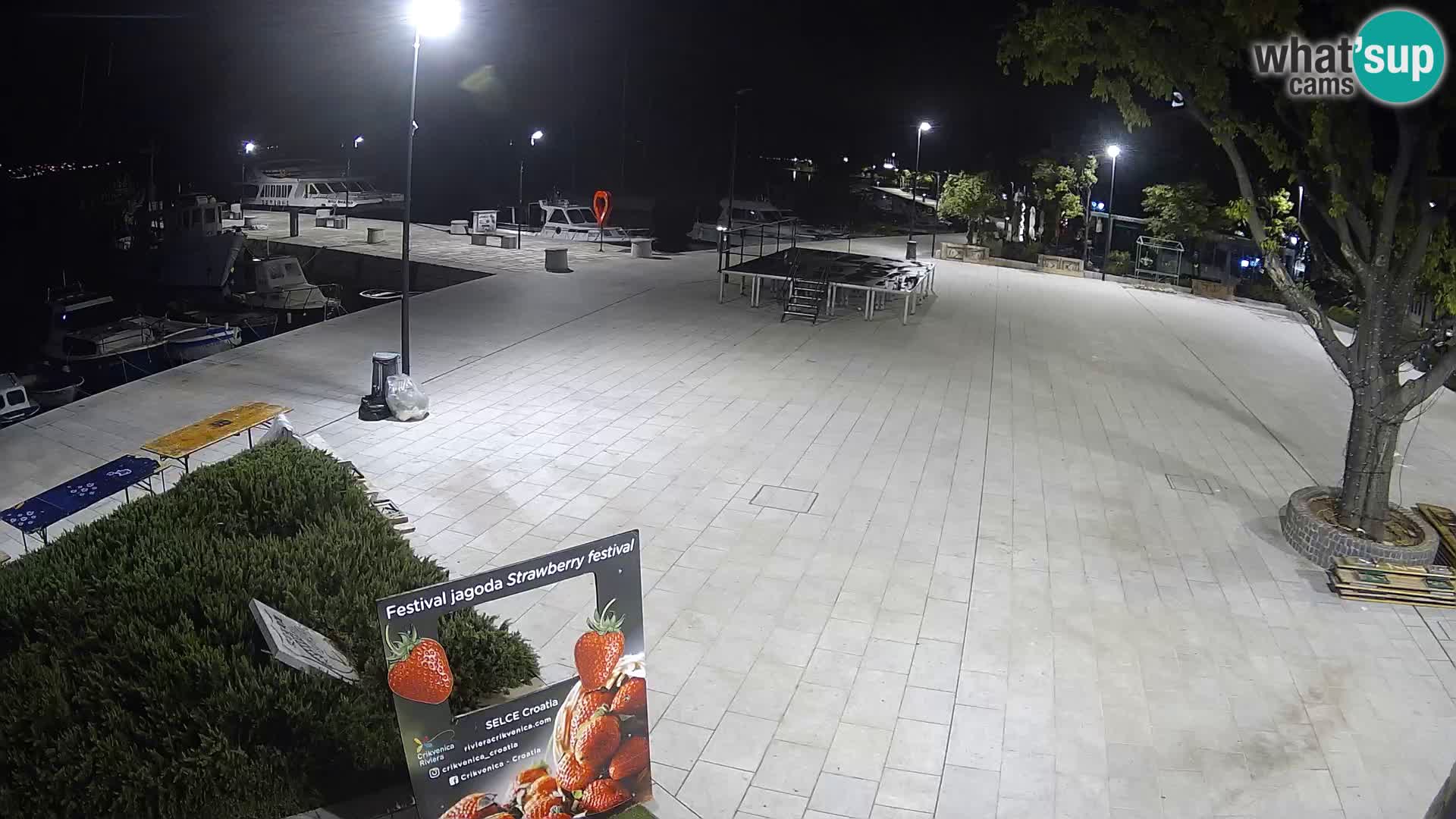 Selce Live webcam – piazza centrale