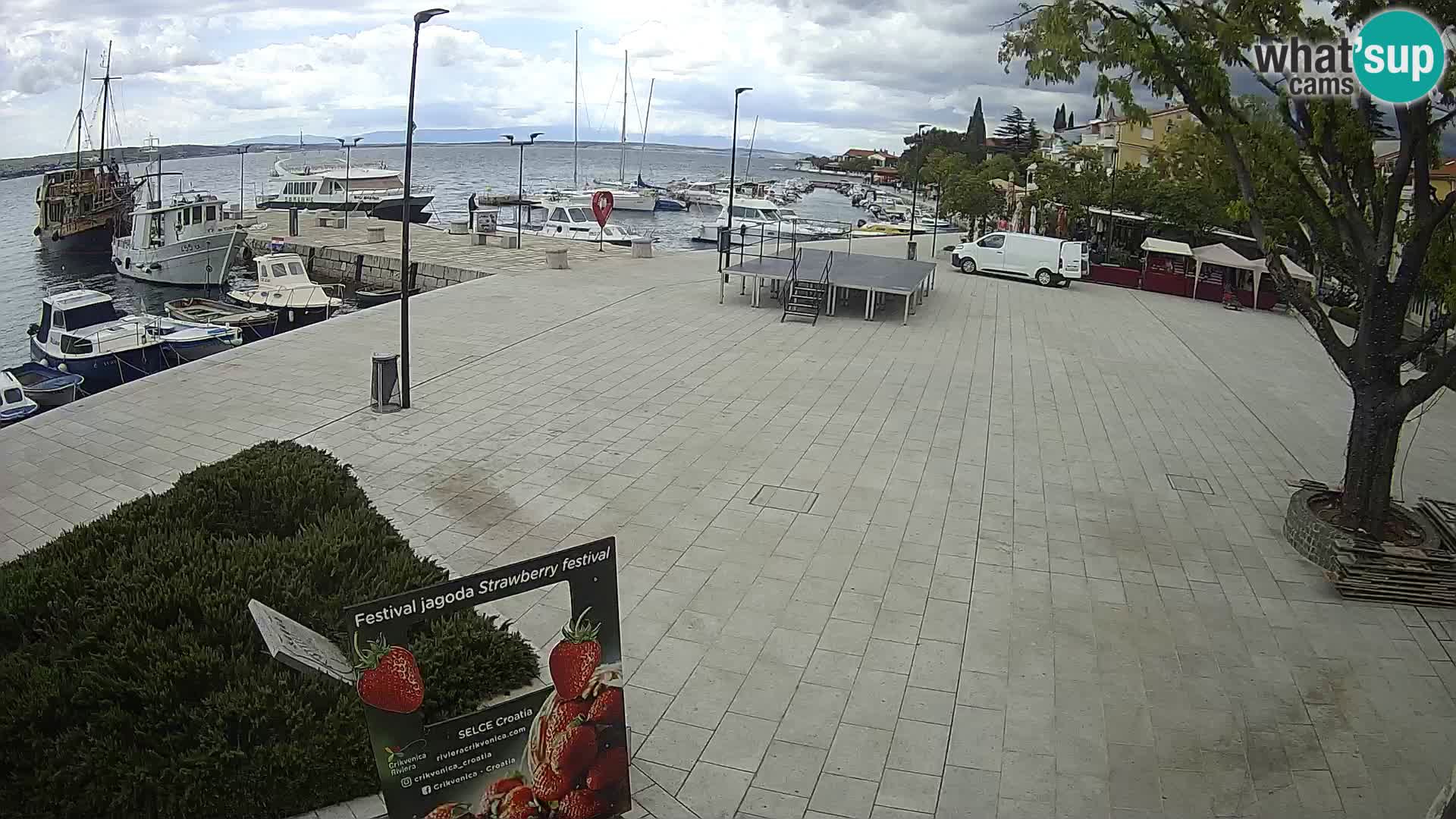 Livecam Selce – main square