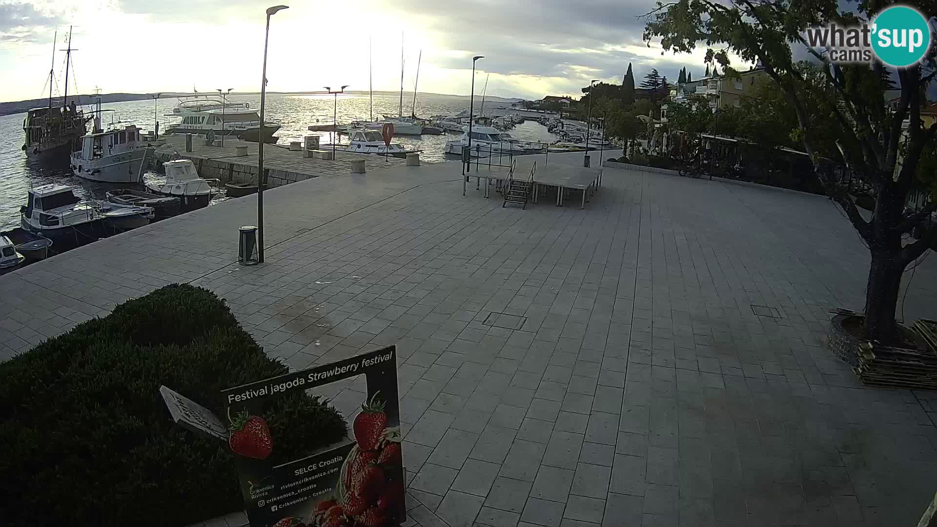 Selce Live webcam – piazza centrale