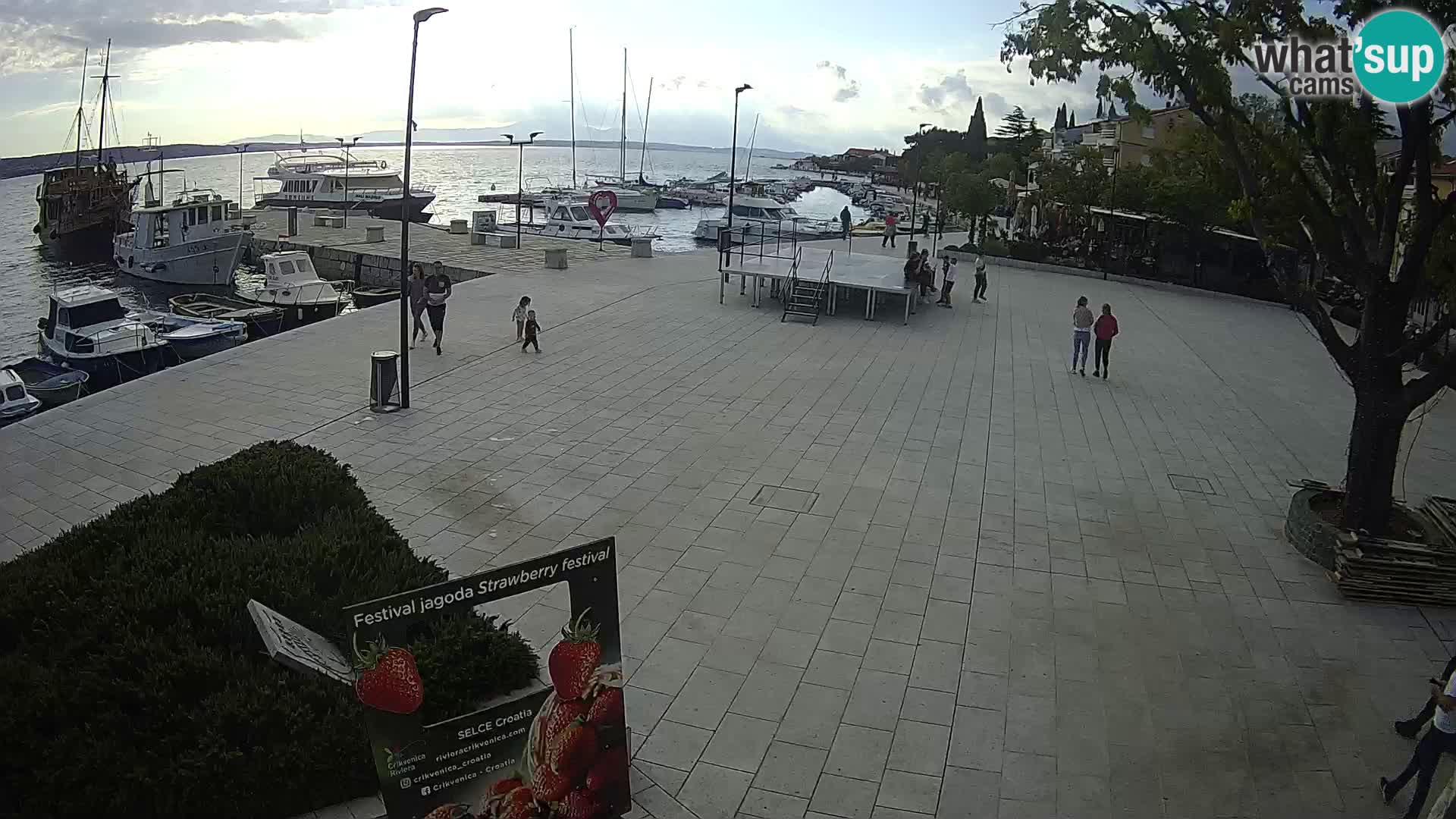 Selce Live webcam – piazza centrale