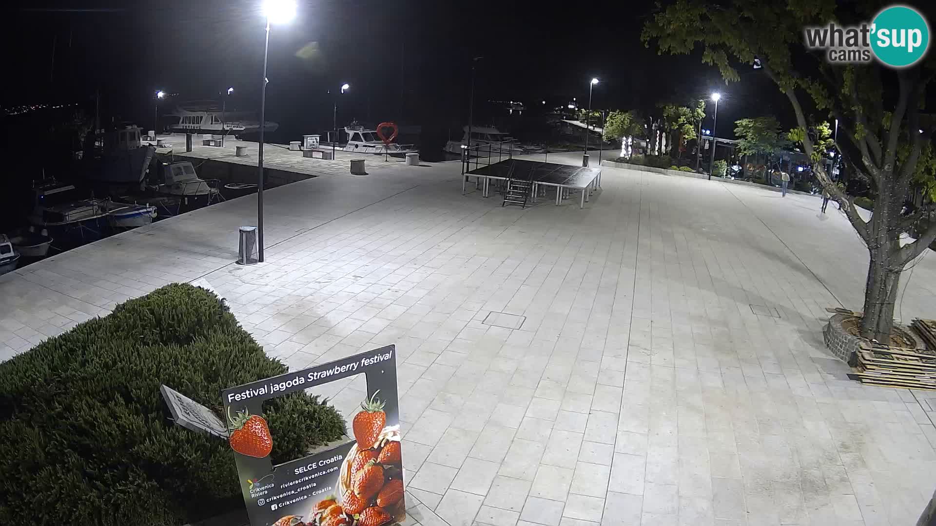 Livecam Selce – main square