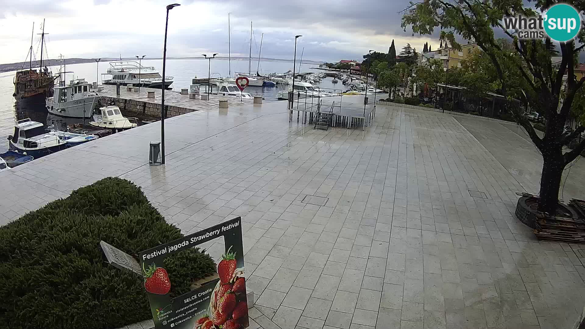 Livecam Selce – main square
