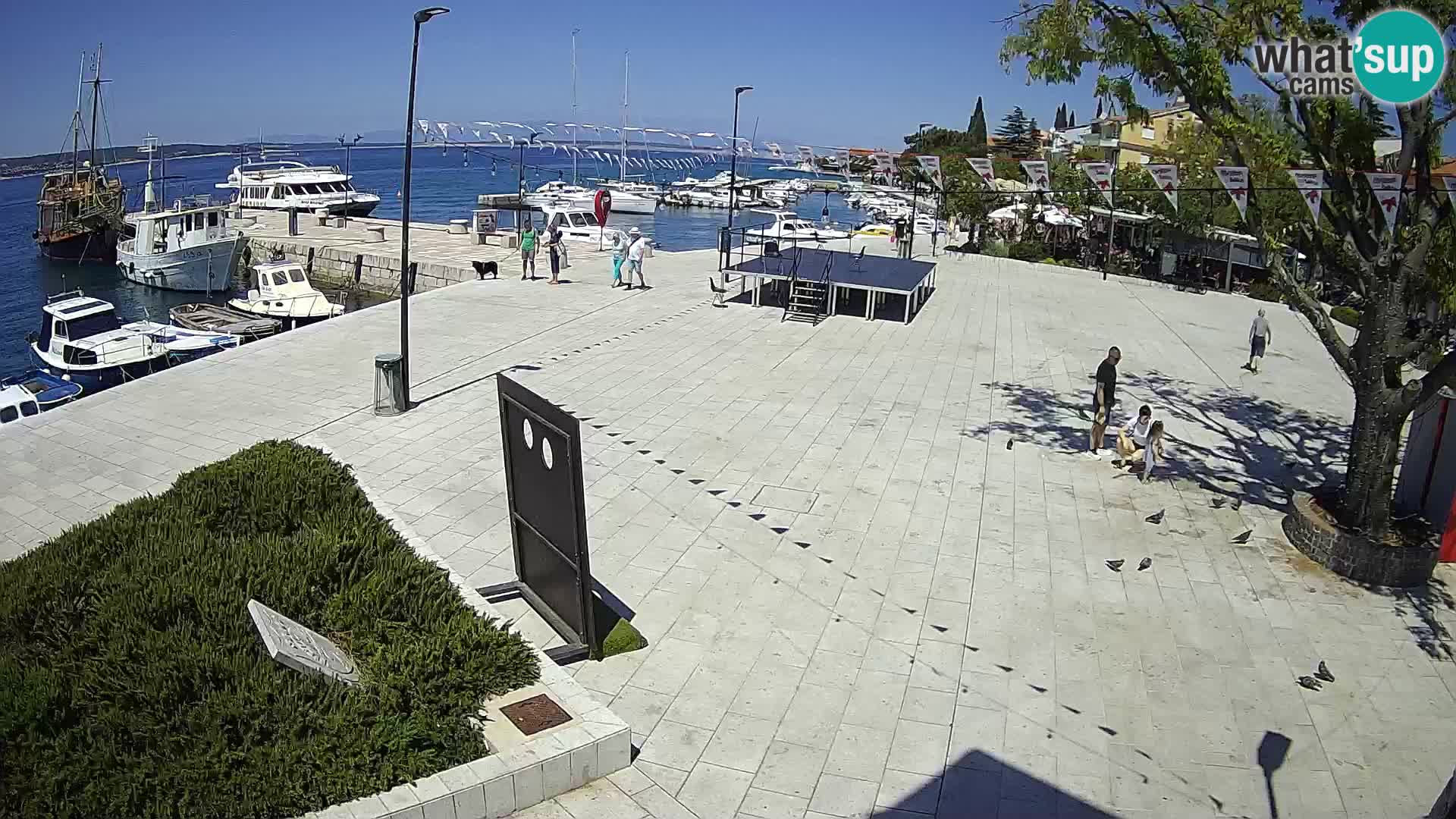 Webcam Selce panorama – View from apartment Lela