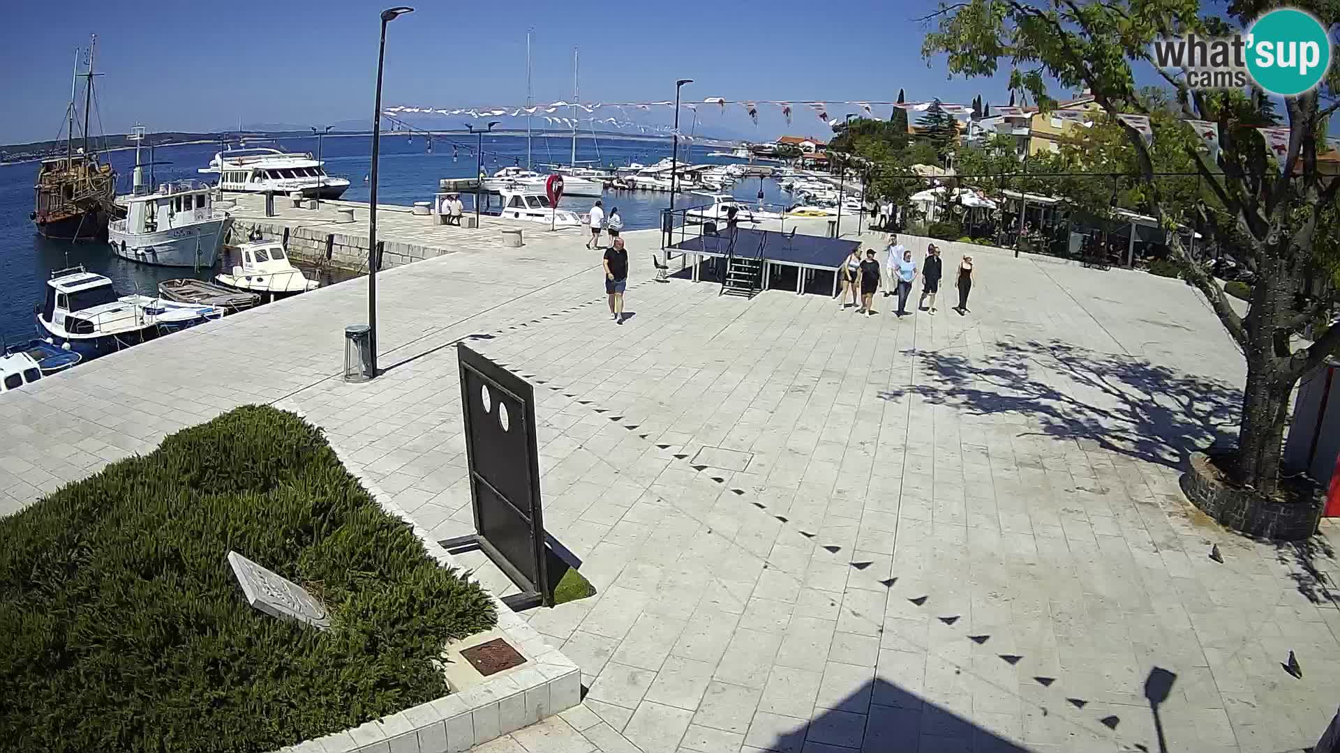 Livecam Selce – main square