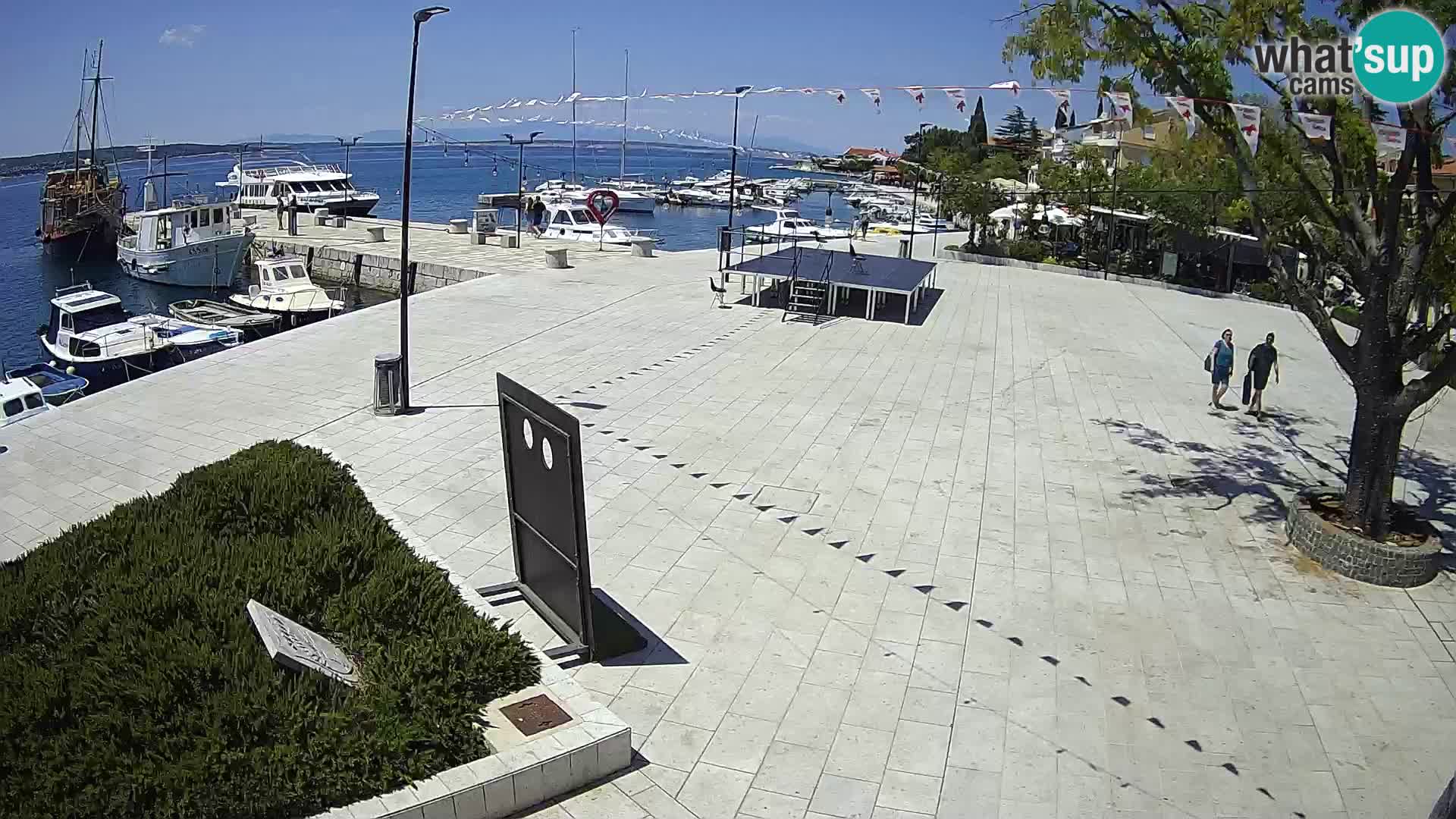 Kamera v živo Selce panorama – Pogled z apartmaja Lela