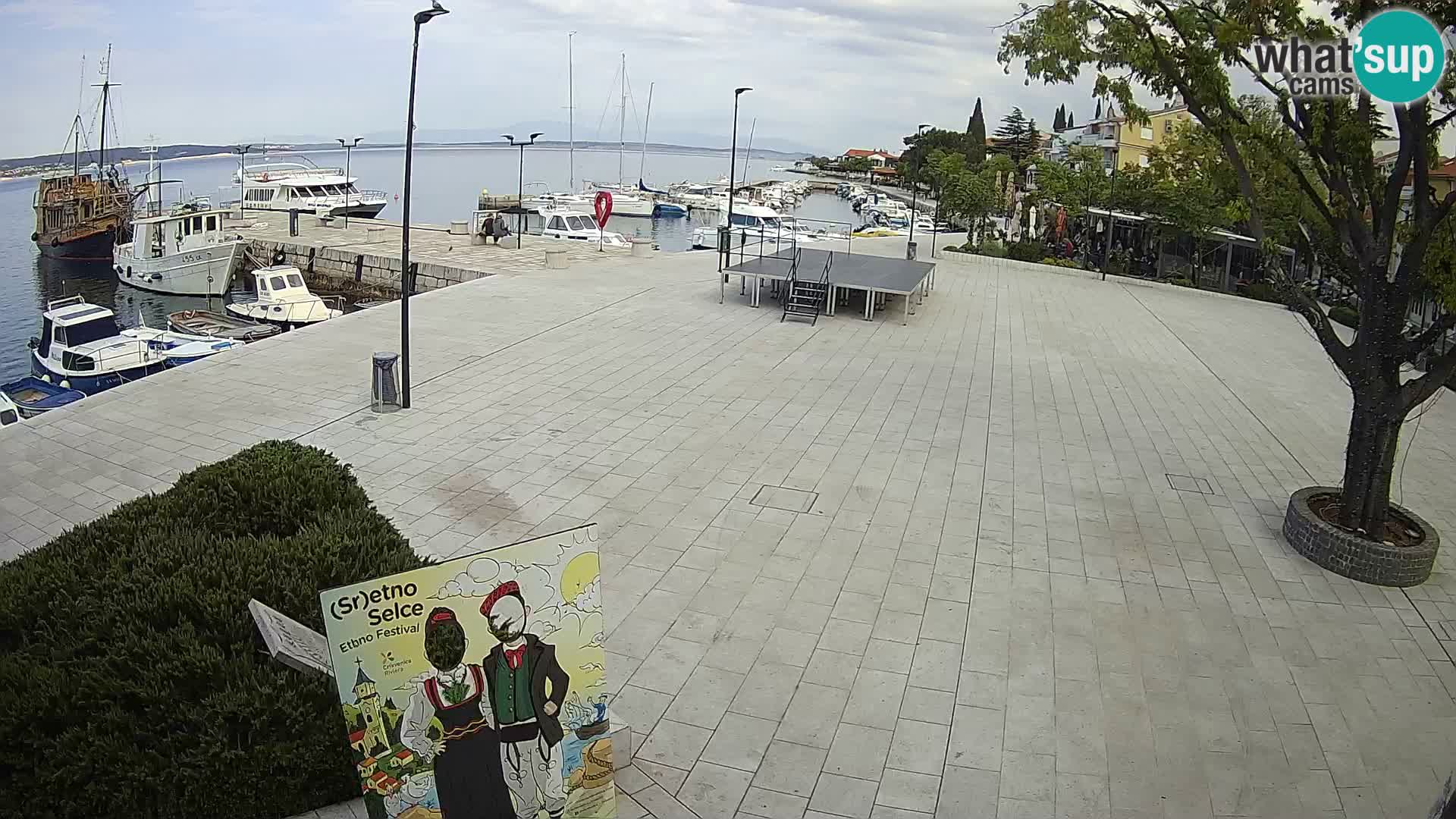 Selce Live webcam – piazza centrale