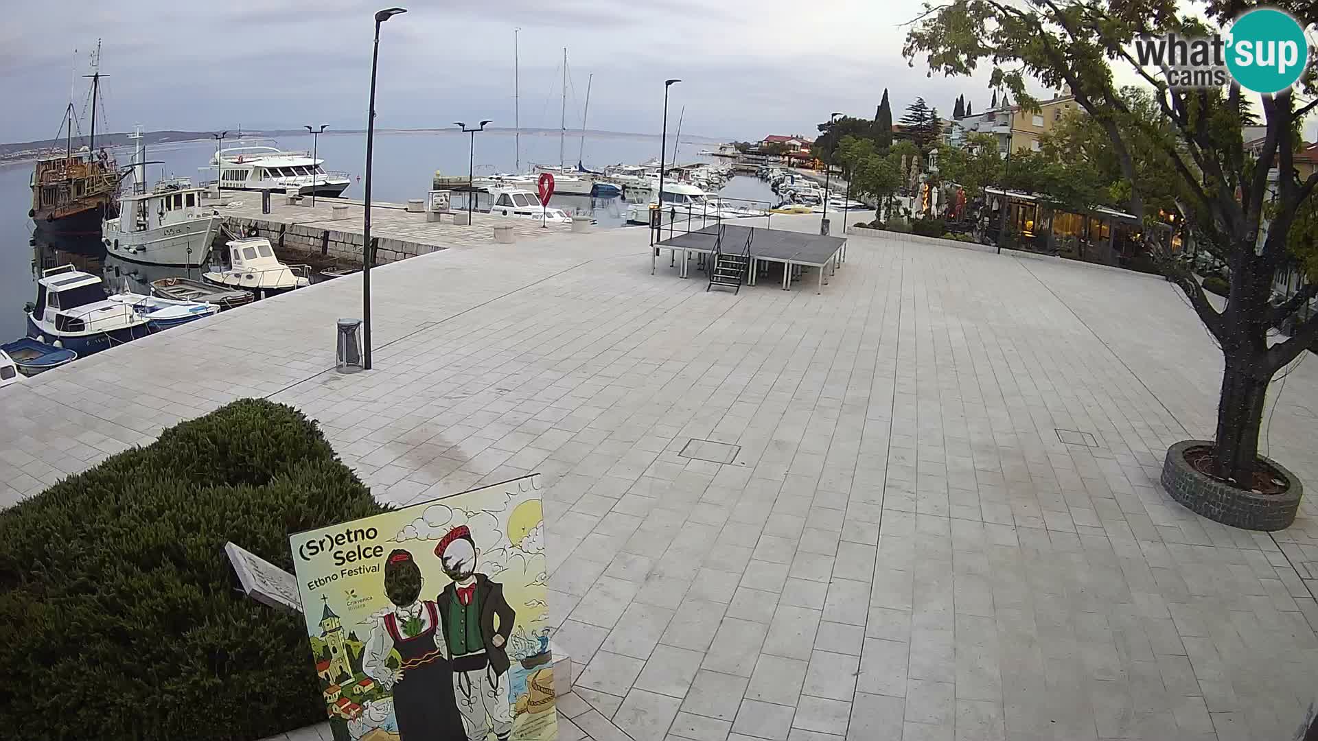 Livecam Selce – main square