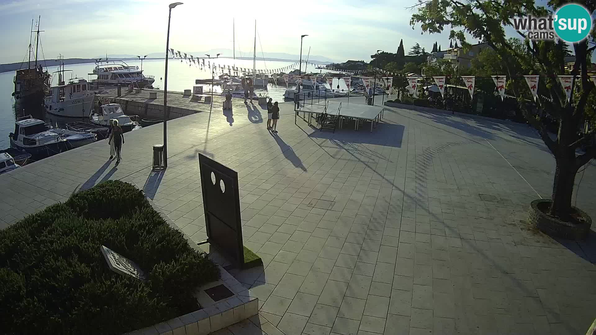 Kamera v živo Selce panorama – Pogled z apartmaja Lela