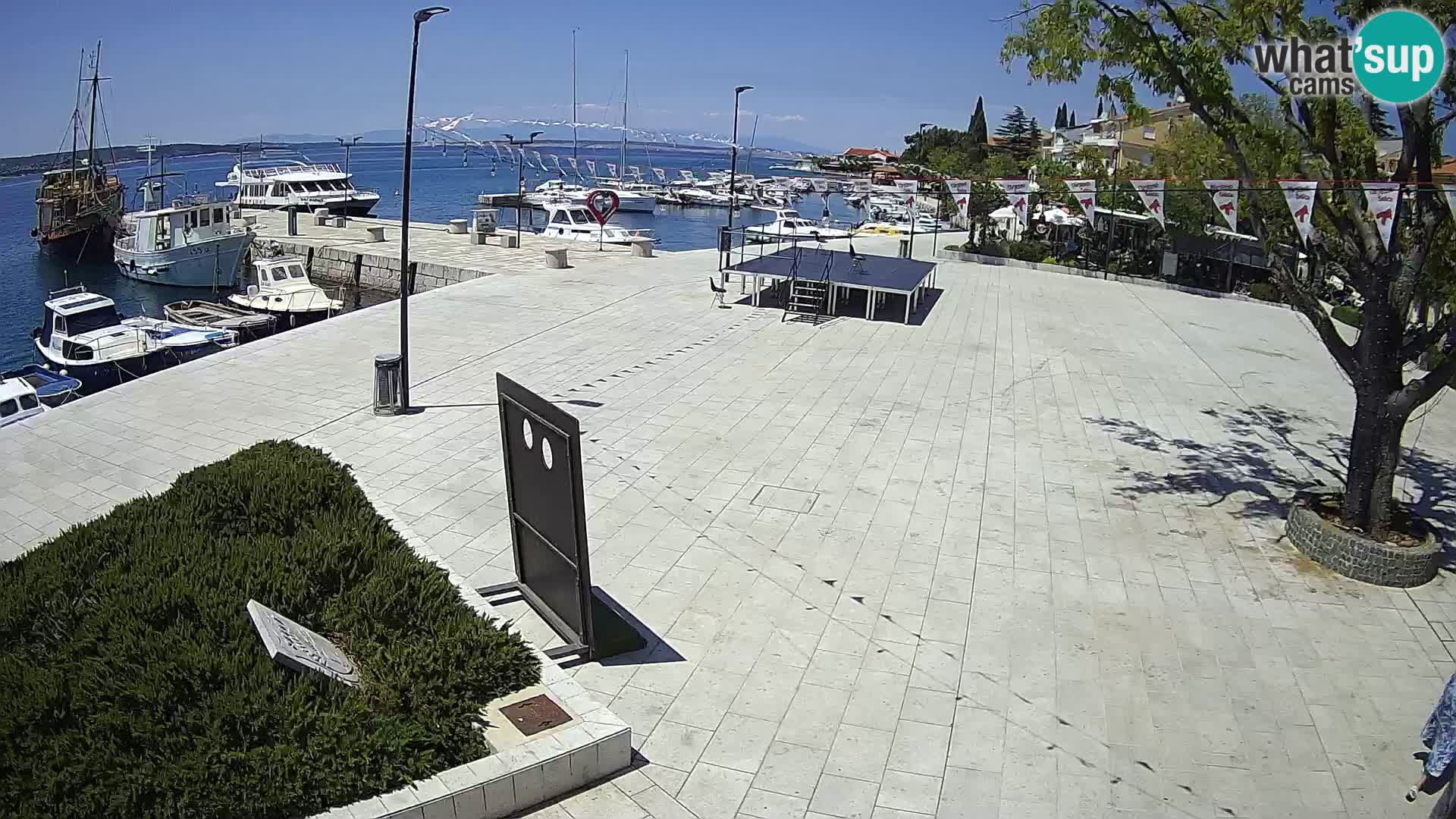 Livecam Selce – main square