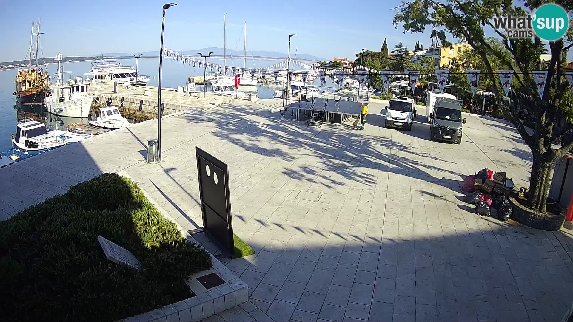 Webcam Selce panorama – View from apartment Lela