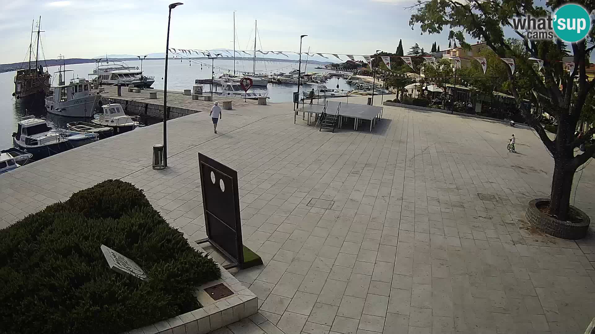Webcam Selce panorama – View from apartment Lela