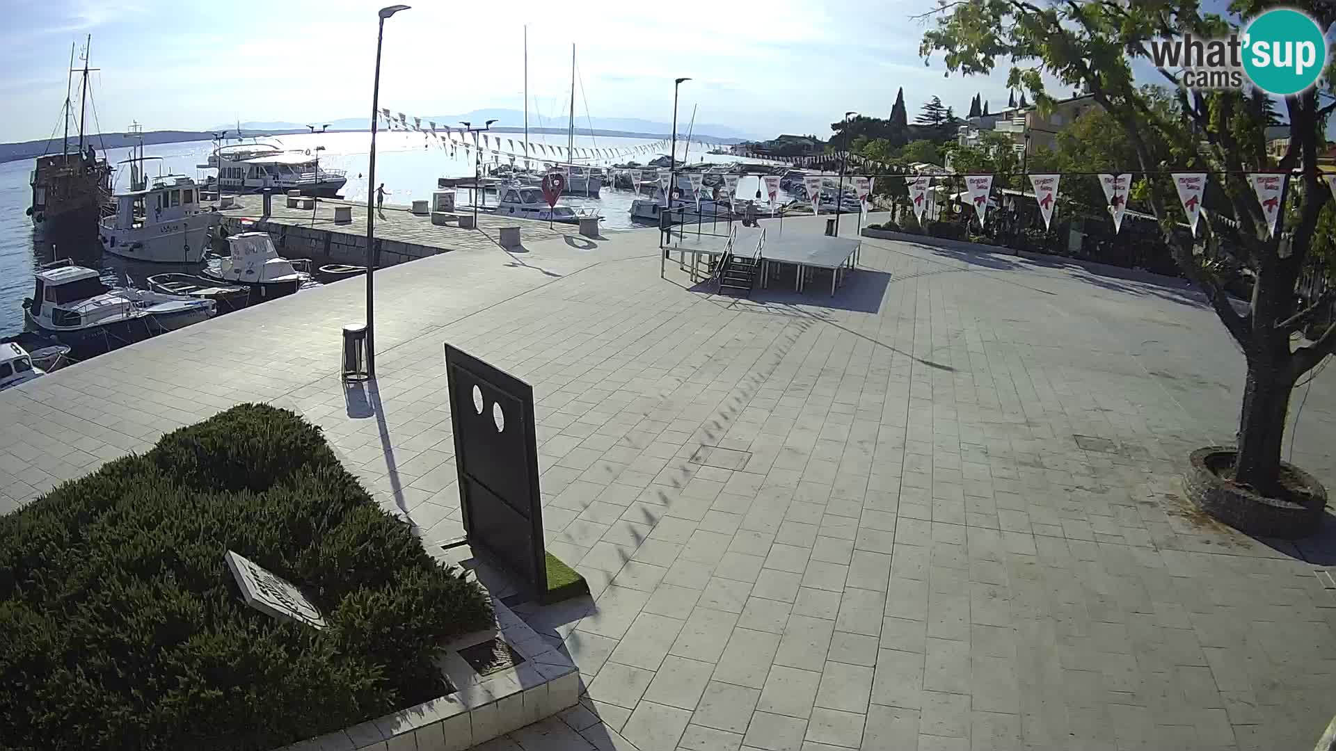 Selce webcam – Hauptplatz