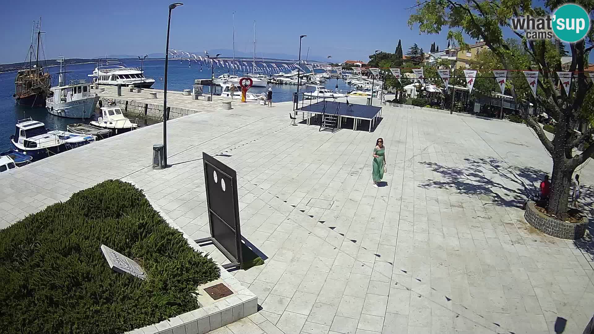 Selce webcam – Hauptplatz