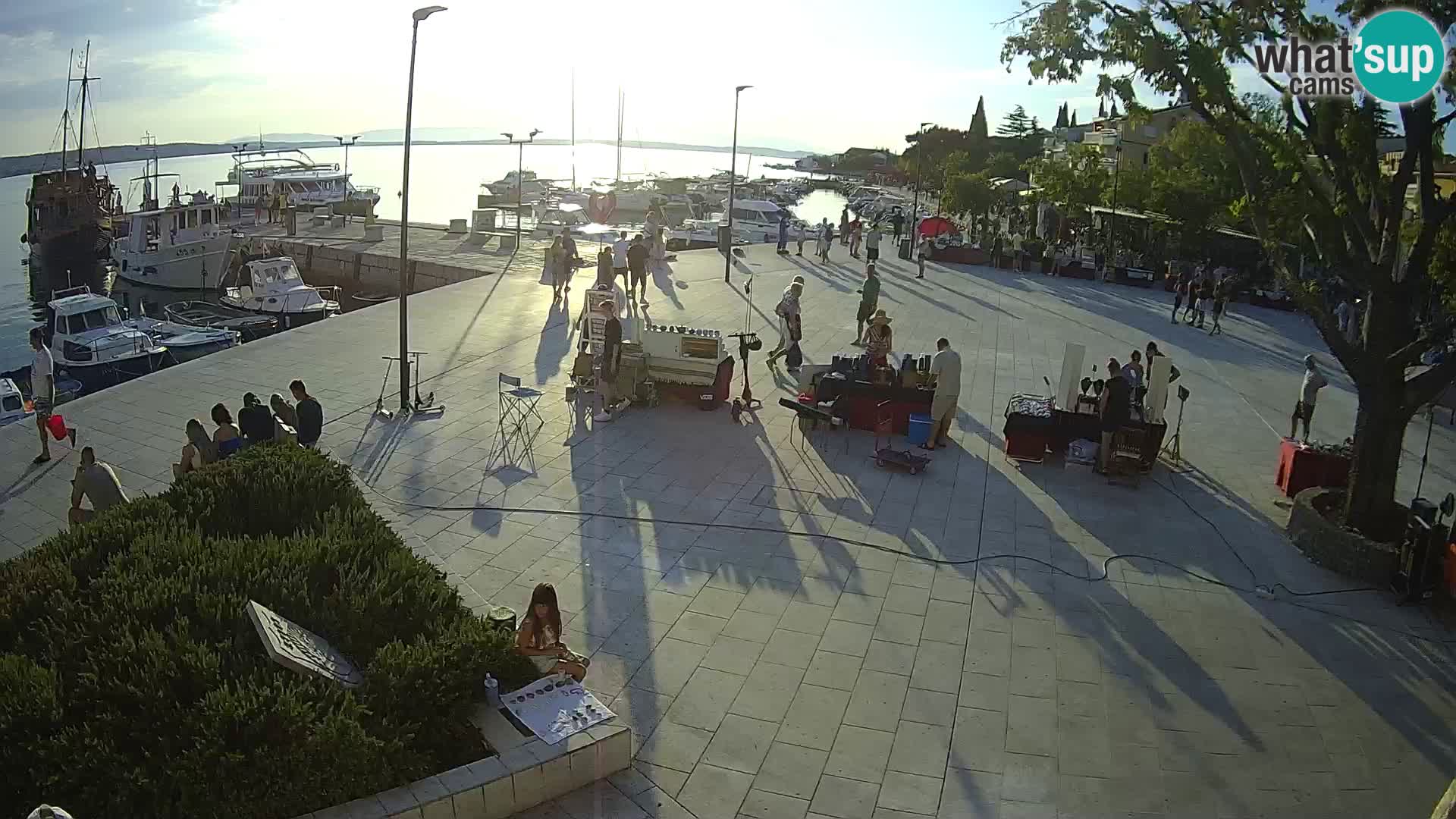 Webcam Selce panorama – Blick von der Wohnung Lela