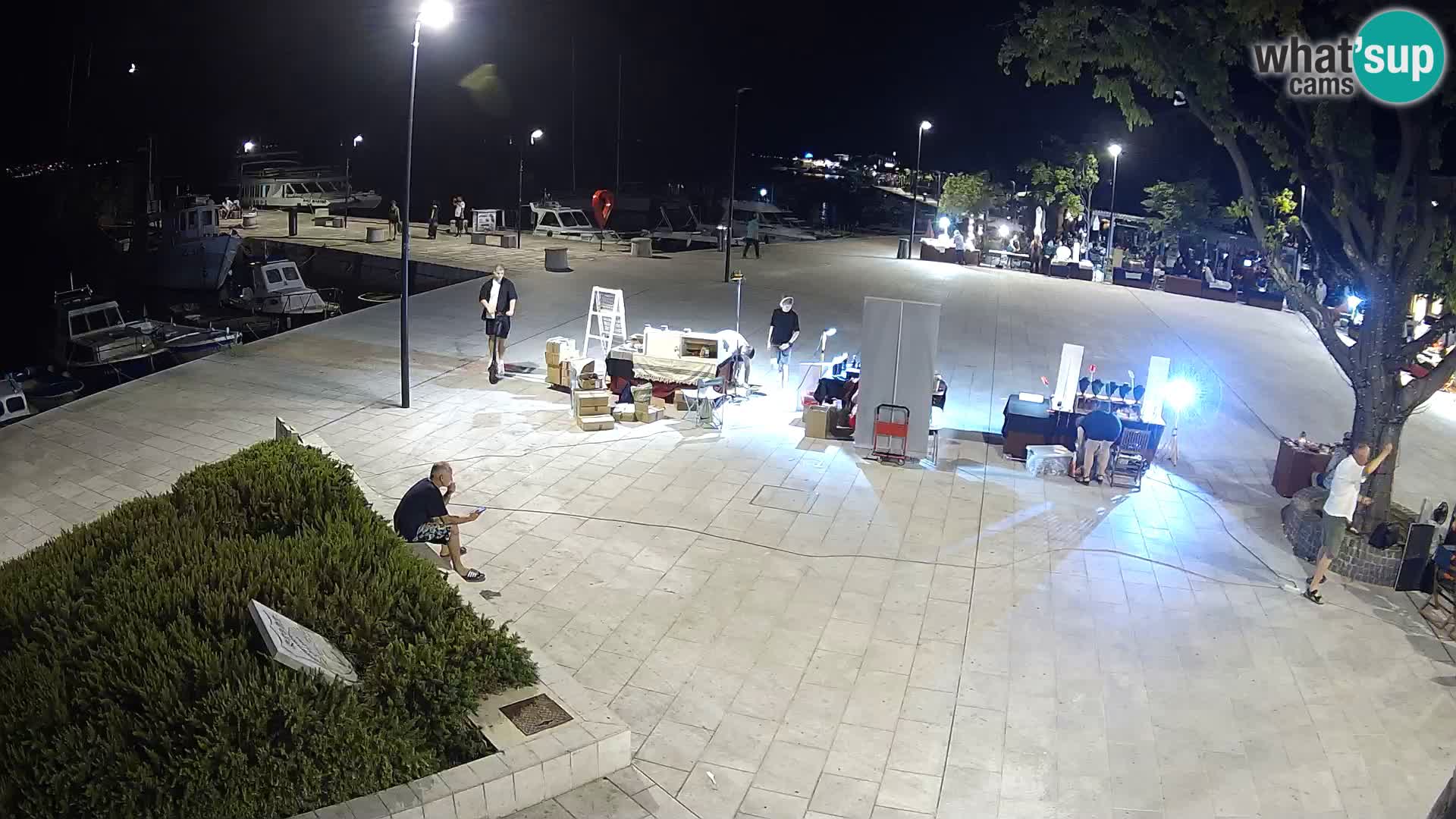 Webcam Selce panorama – View from apartment Lela