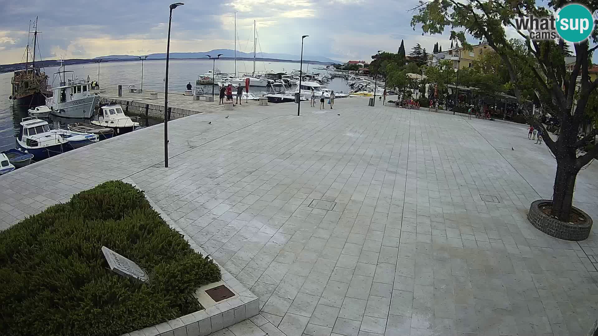 Webcam Selce panorama – View from apartment Lela