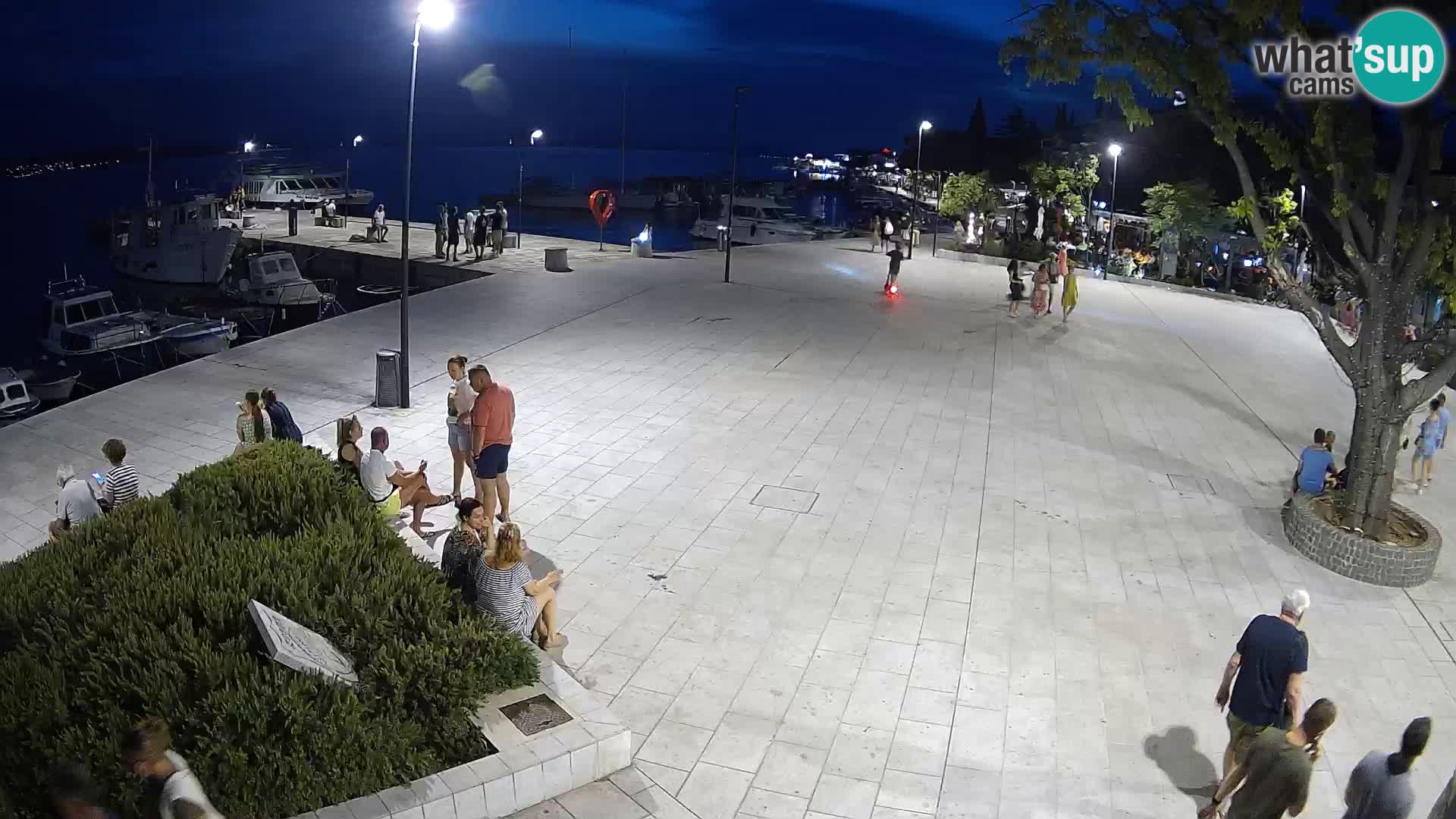Webcam Selce panorama – View from apartment Lela