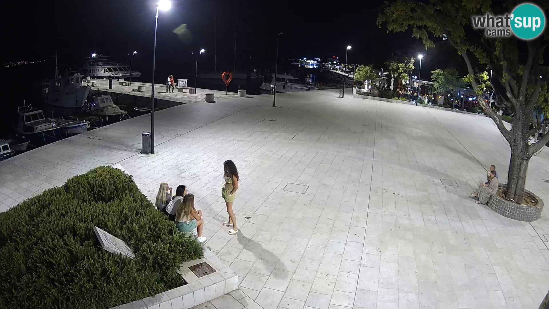 Kamera v živo Selce panorama – Pogled z apartmaja Lela