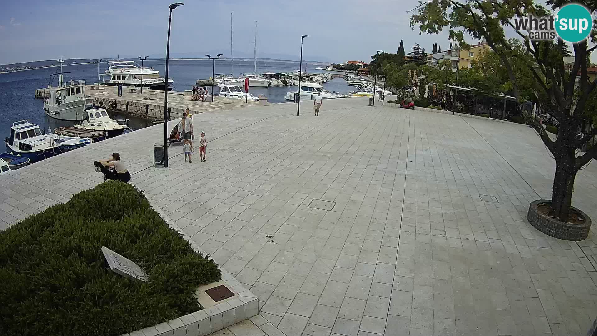 Webcam Selce panorama – View from apartment Lela