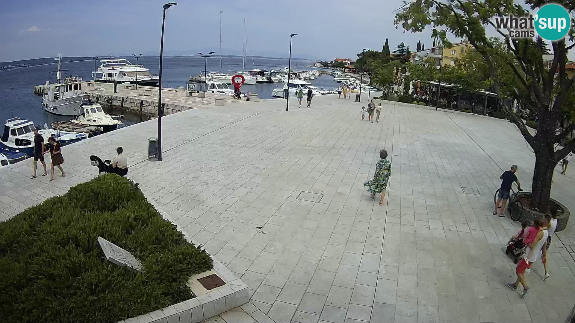 Webcam Selce panorama – View from apartment Lela