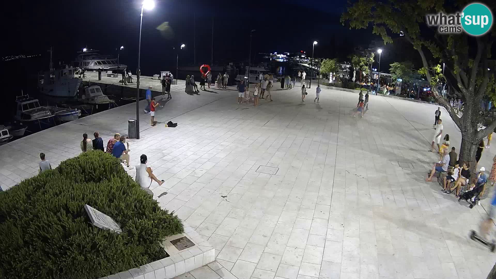 Livecam Selce panorama dall’appartamento Lela