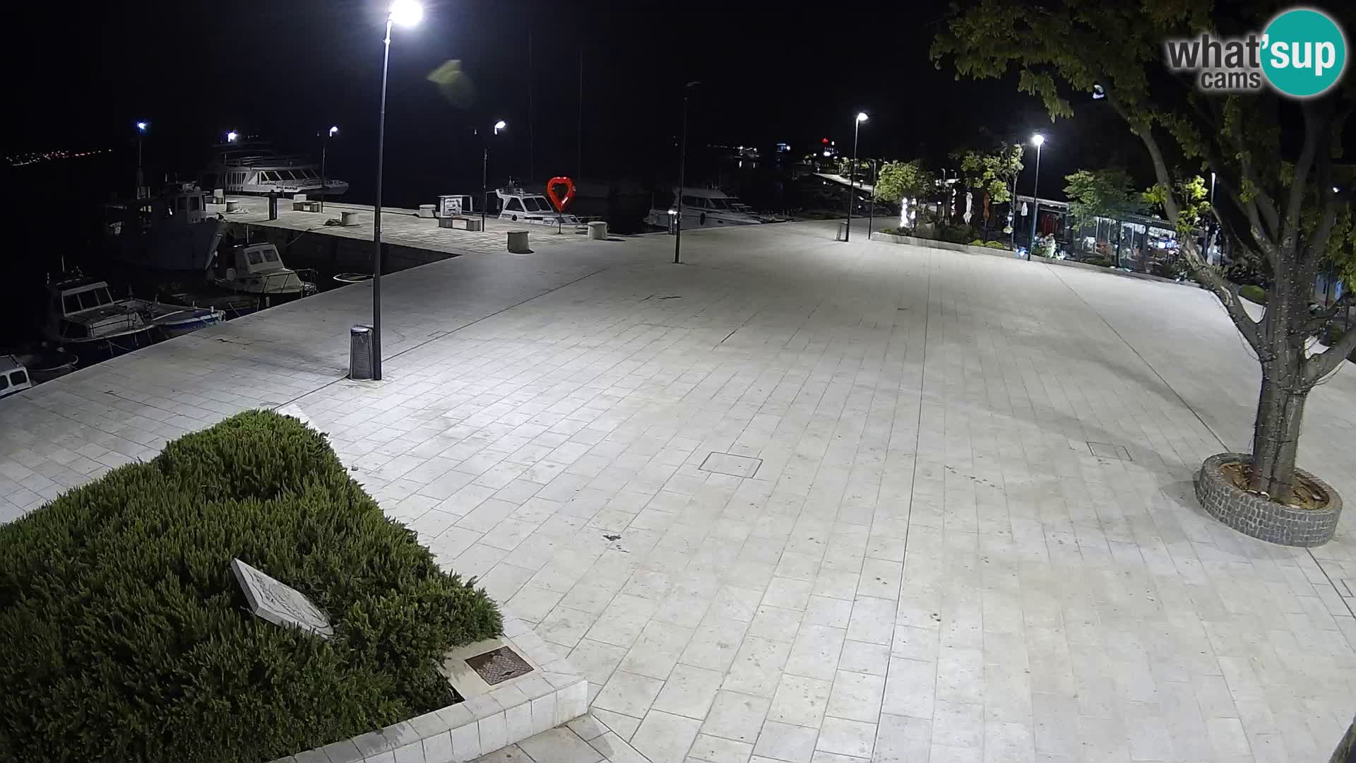 Web kamera Selce panorama – Pogled s apartmana Lela