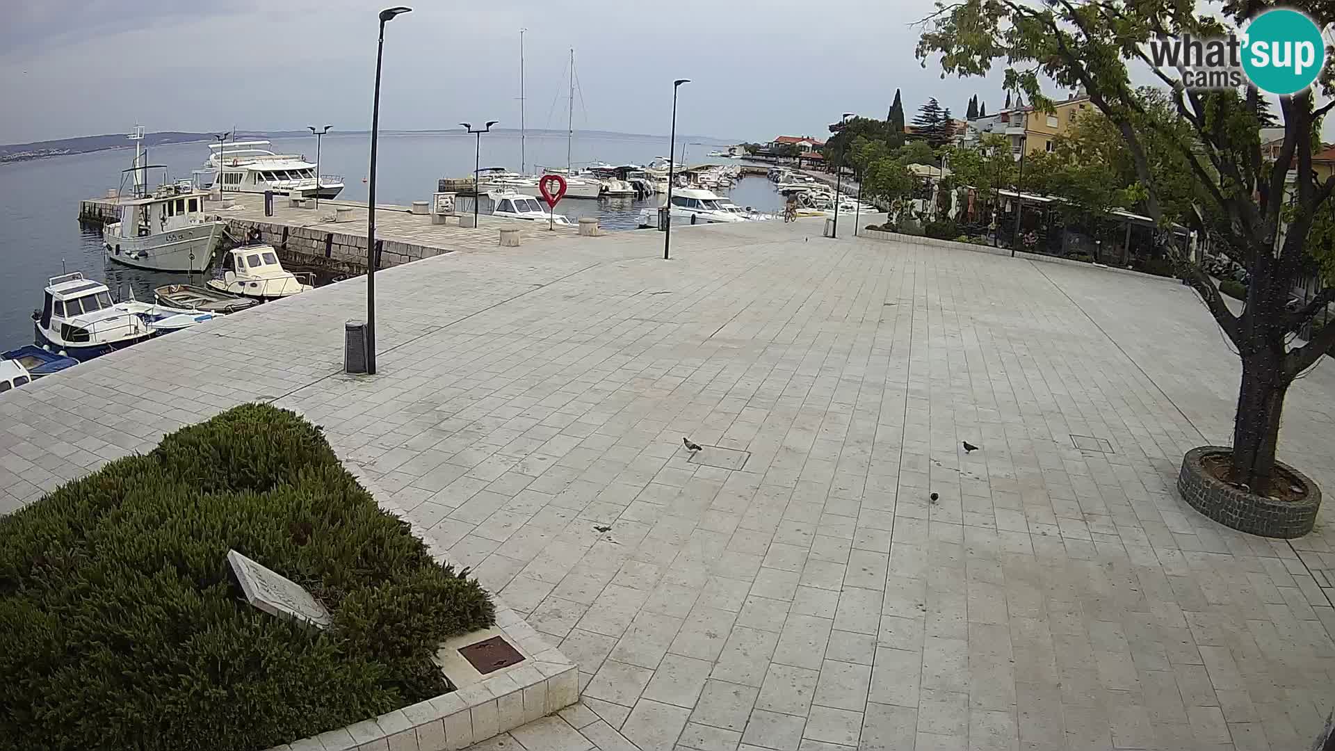 Kamera v živo Selce panorama – Pogled z apartmaja Lela
