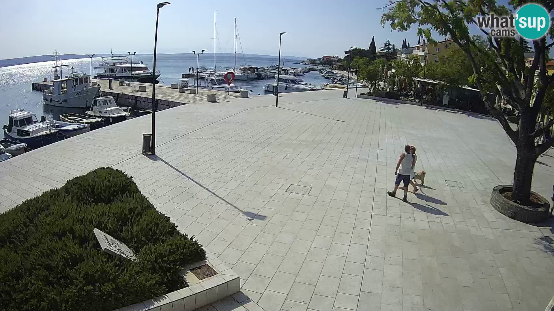 Web kamera Selce panorama – Pogled s apartmana Lela