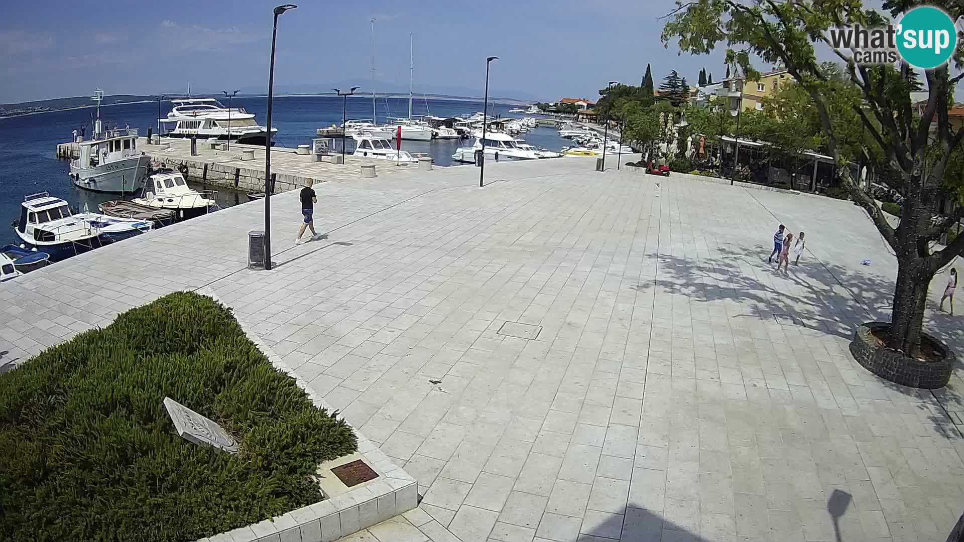 Selce webcam – Hauptplatz