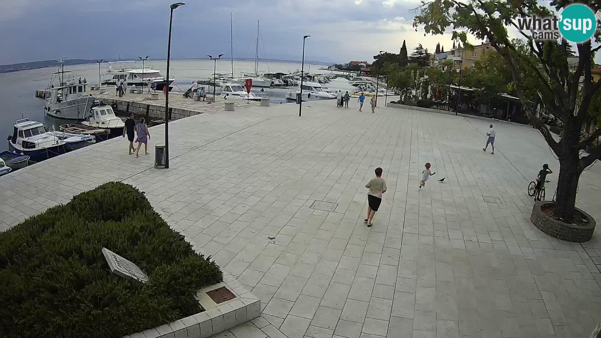 Web kamera Selce panorama – Pogled s apartmana Lela