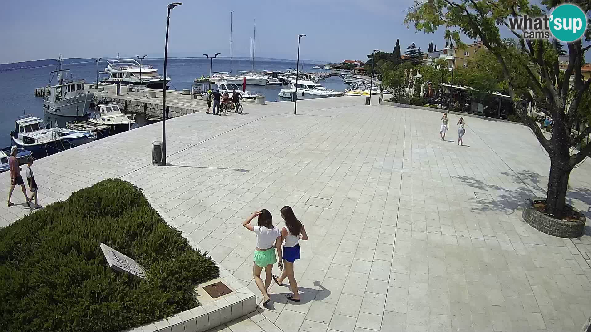 Webcam Selce panorama – Blick von der Wohnung Lela