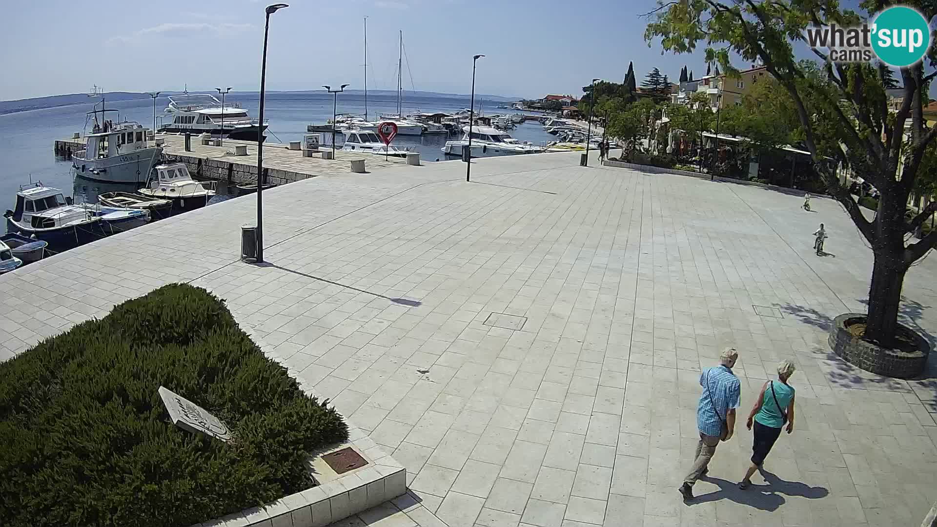 Kamera v živo Selce panorama – Pogled z apartmaja Lela