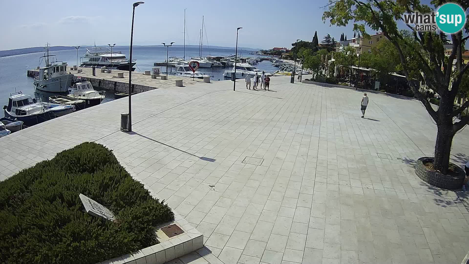 Kamera v živo Selce panorama – Pogled z apartmaja Lela