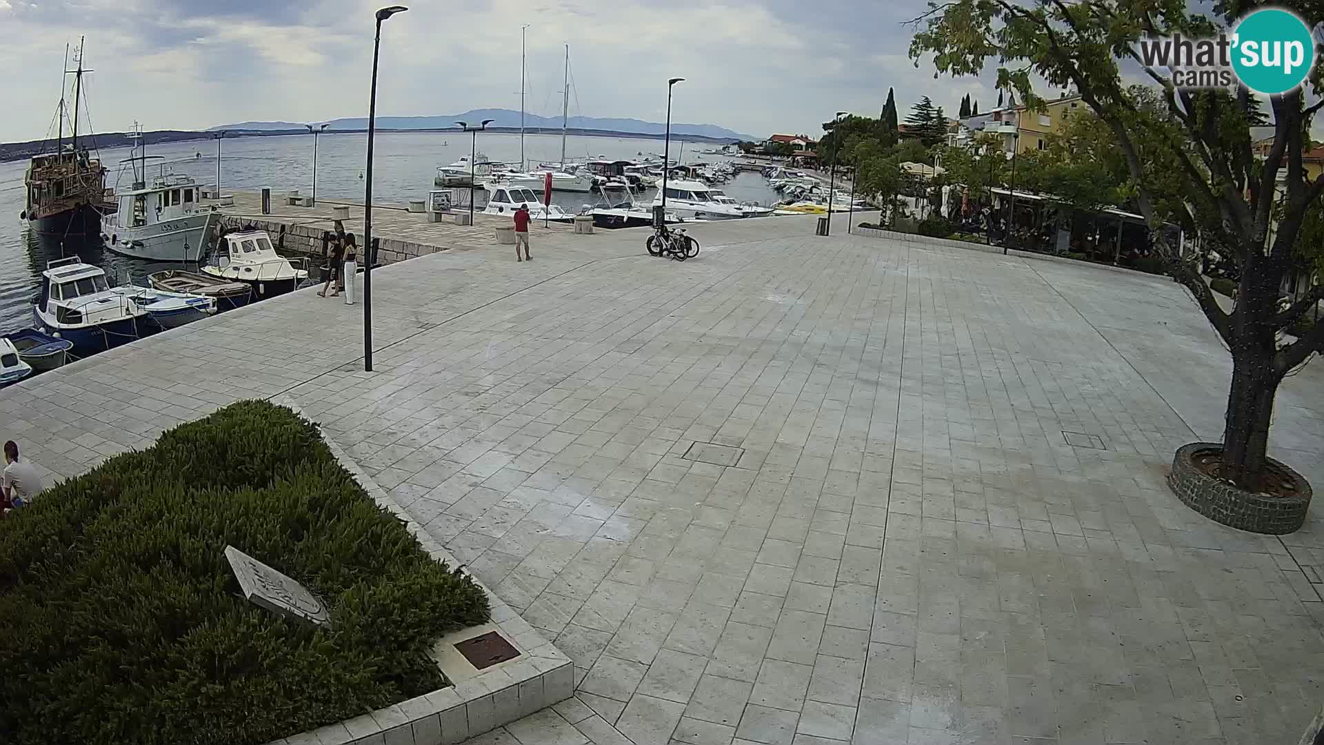 Webcam Selce panorama – View from apartment Lela
