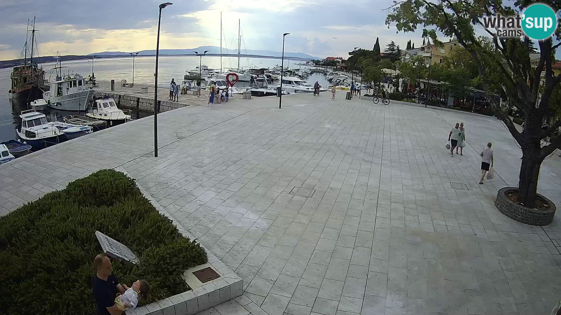 Webcam Selce panorama – View from apartment Lela
