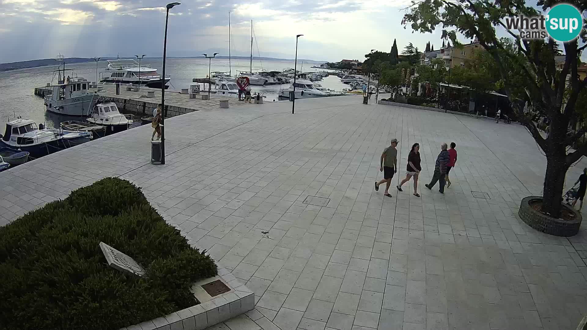 Web kamera Selce panorama – Pogled s apartmana Lela