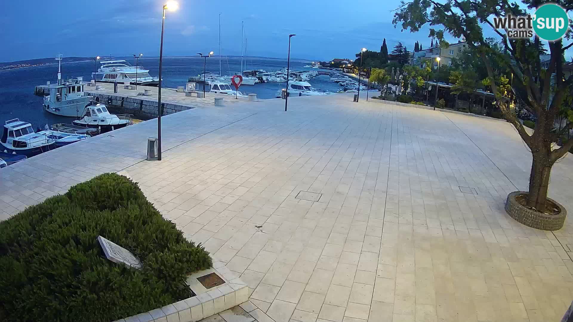 Kamera v živo Selce panorama – Pogled z apartmaja Lela