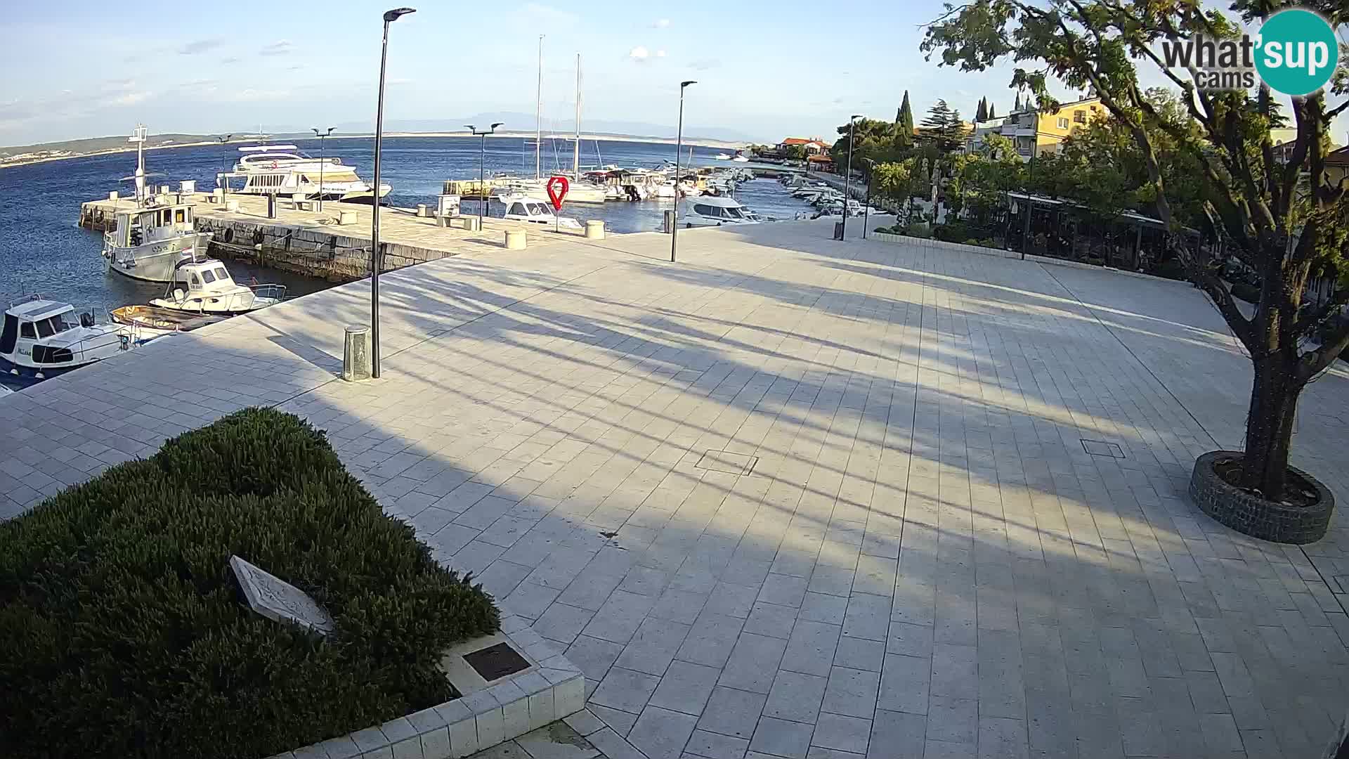 Kamera v živo Selce panorama – Pogled z apartmaja Lela