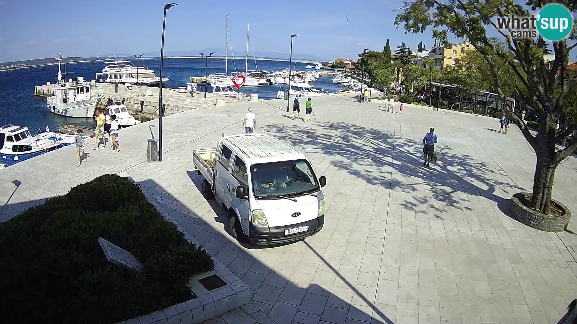 Livecam Selce – main square