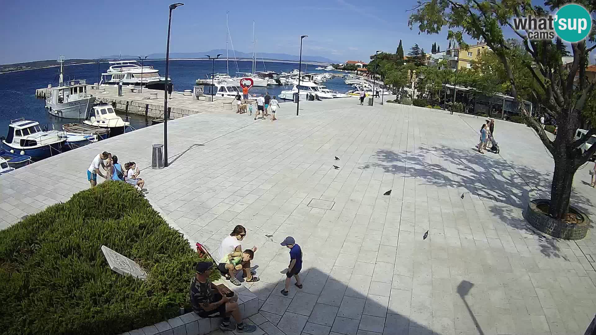 Webcam Selce panorama – Blick von der Wohnung Lela