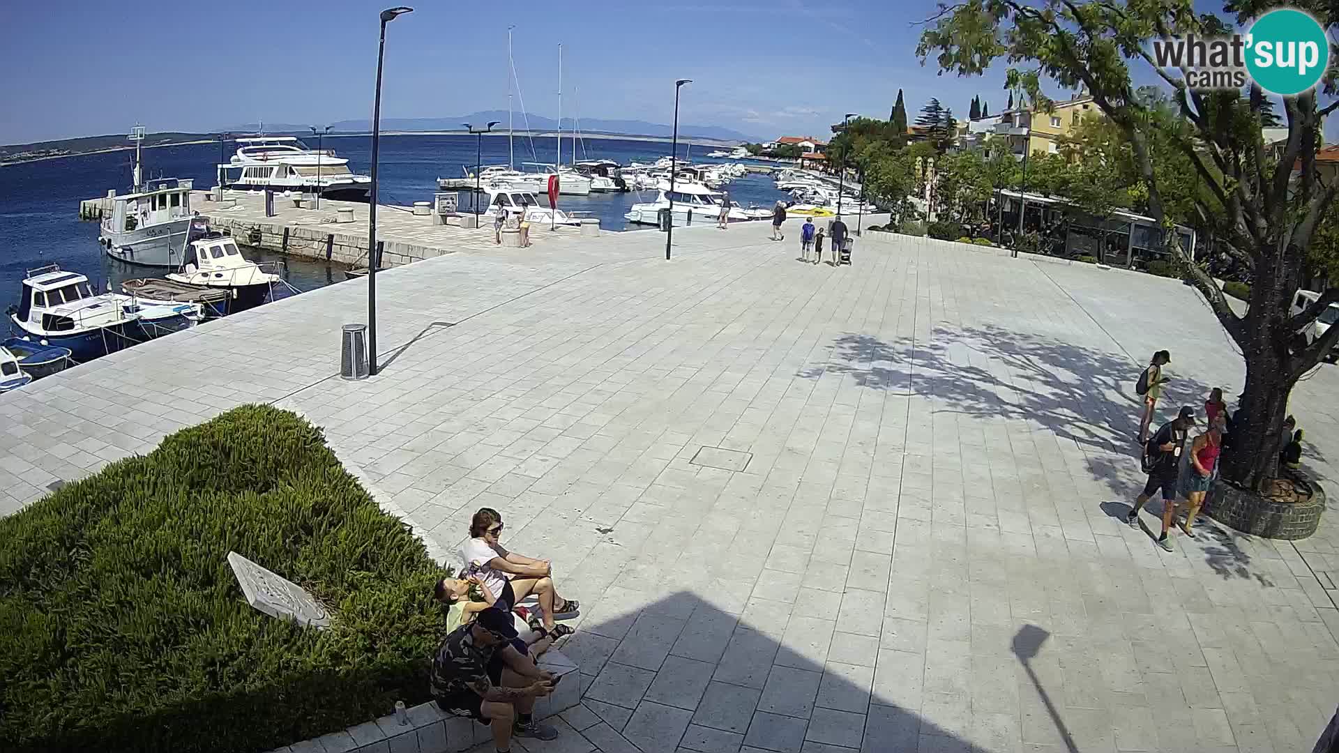 Livecam Selce – main square