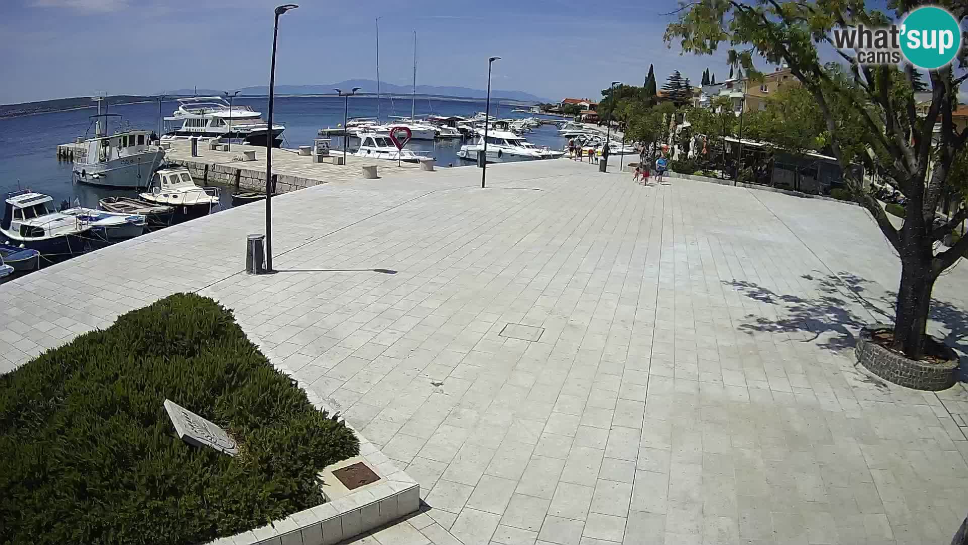 Webcam Selce panorama – View from apartment Lela