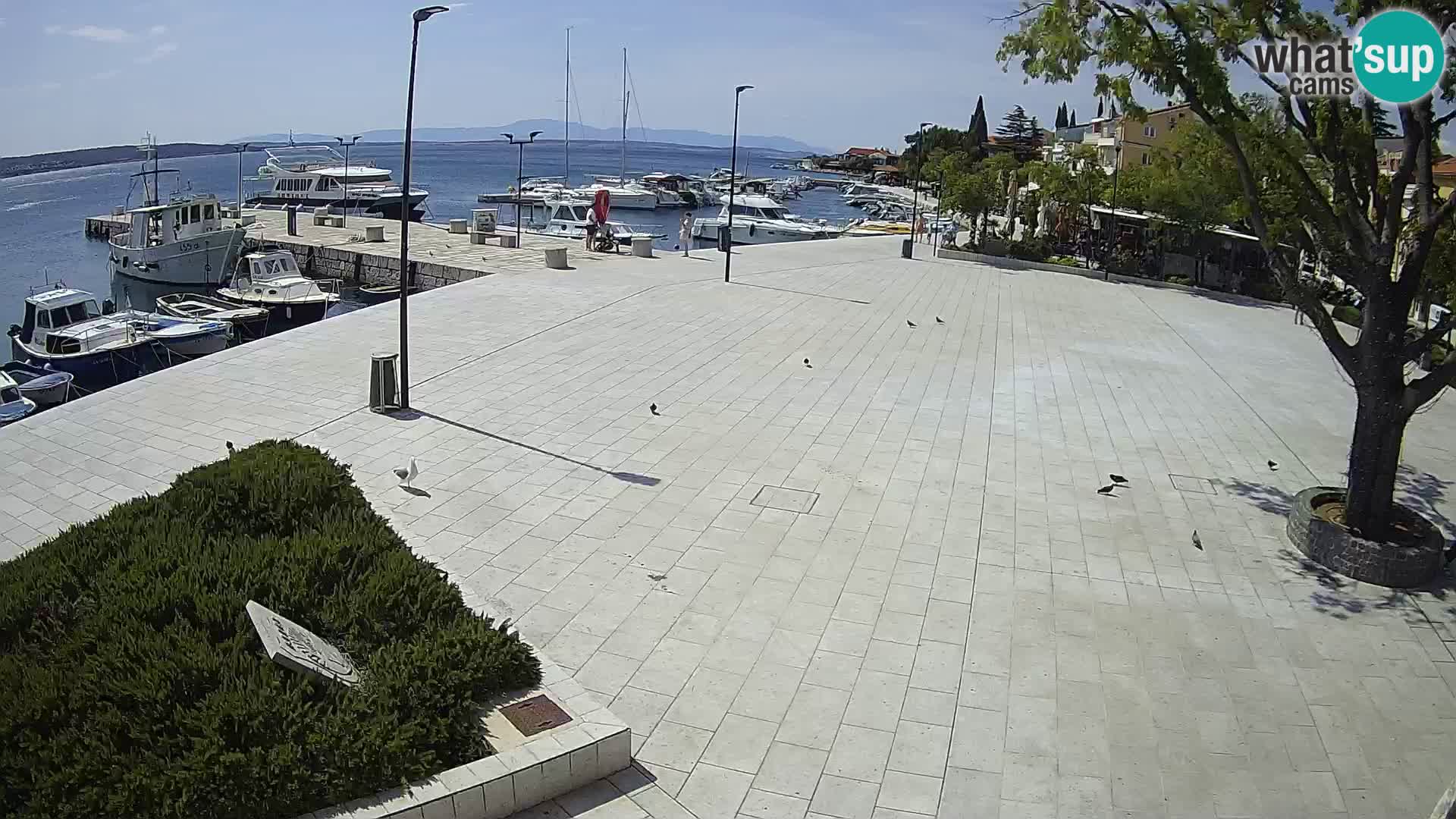 Web kamera Selce panorama – Pogled s apartmana Lela
